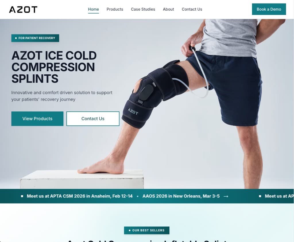 Azot website current version