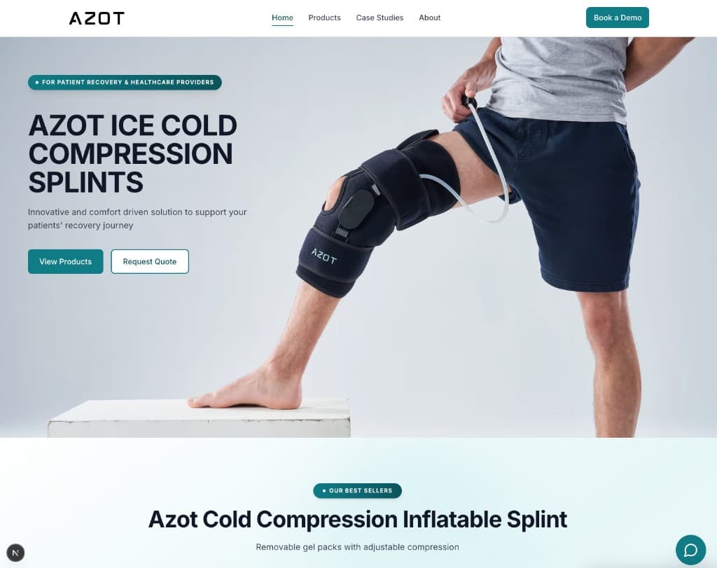 Azot website first draft