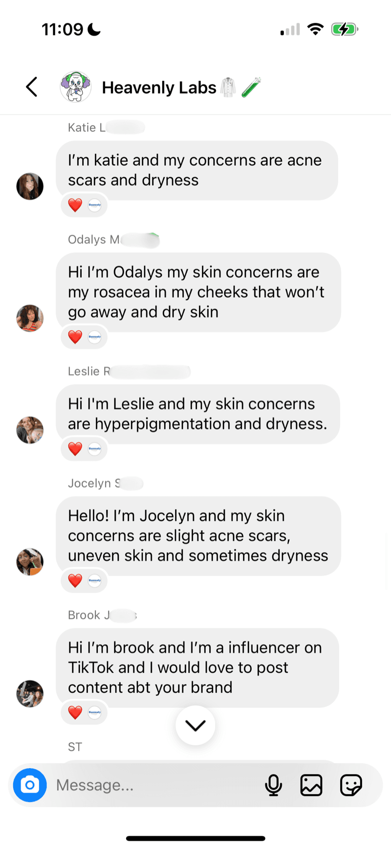 Heavenly community members engaging