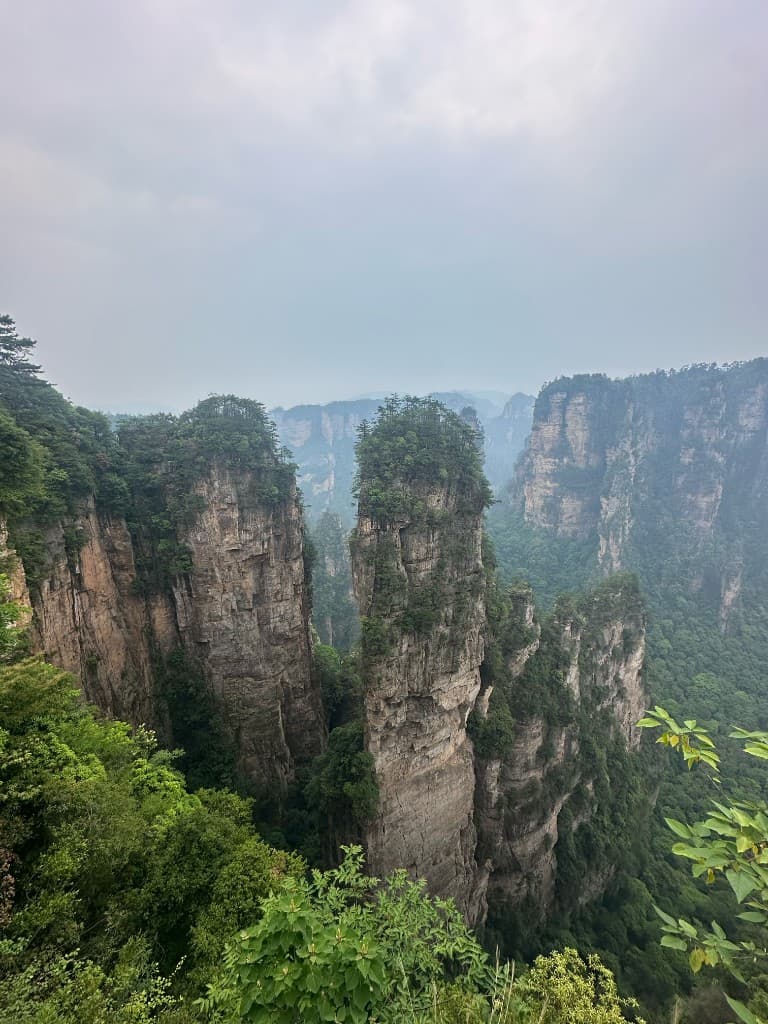 Zhangjiajie mountains